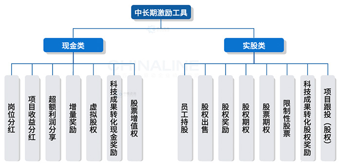 中(zhōng)長(cháng)期激勵工(gōng)具(jù)類型