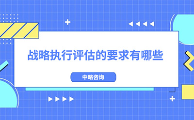 戰略執行評估的要求有(yǒu)哪些